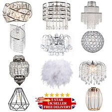 Light Shade Ceiling Easy Fit Pendant Modern Glass  Acrylic Light Fitting Ceiling