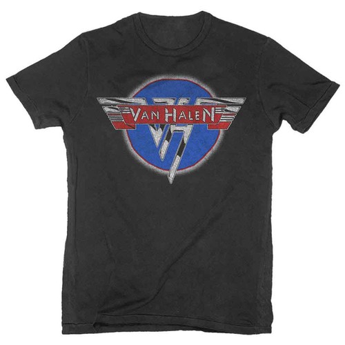 Van halen chrome logo shirt - halen,