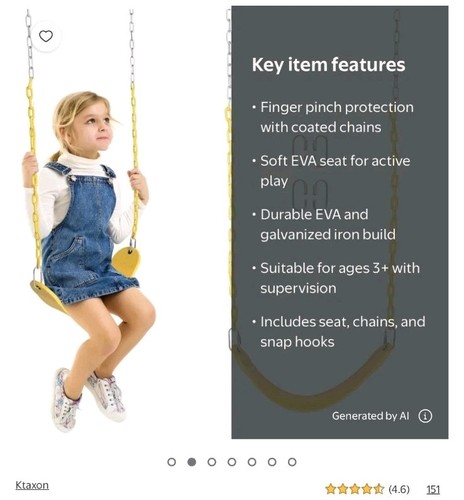 Jungle gym swings for - swings, outdoor