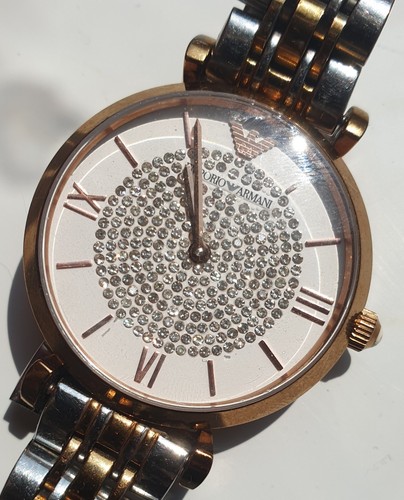 Armani emporio ladies two tone - armani,