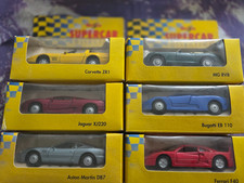 Set of 6 Maisto Supercar Diecast Model Cars inc Ferrari F40, Jaguar XJ220