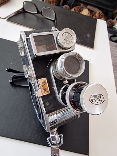 Bolex 8mm cine camera - bolex,