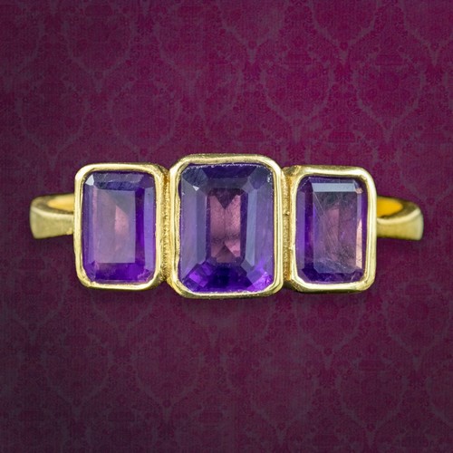 Art deco style amethyst - art,