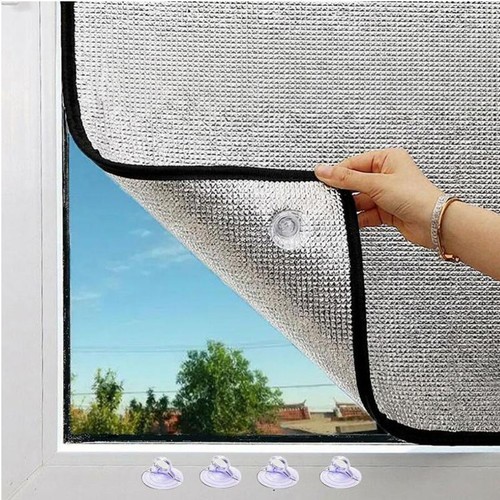 Aluminium foil window - aluminium,