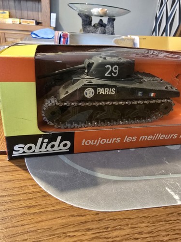 Solido sherman tank - solido, m4