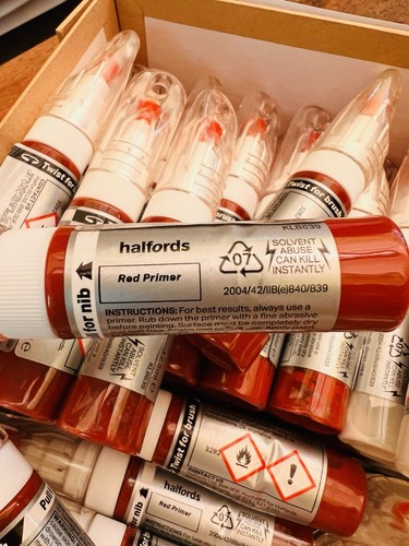 Halfords red primer car paint - primer,