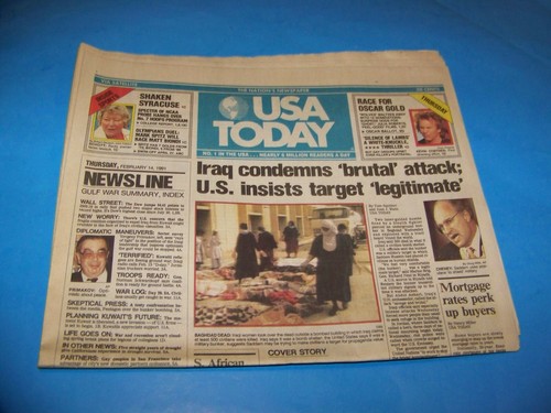 Usa today february 1991 - usa,