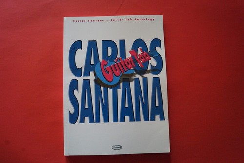 Santana guitar tab - guitar, anthology