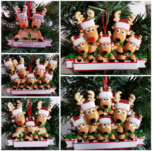 Not personalised reindeer - personalised,