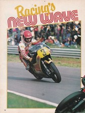 RANDY MAMOLA Texaco Heron Suzuki.  Vintage 1970's Magazine Advert