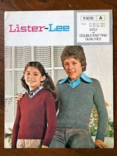 Lister-Lee K9218 knitting