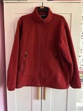 Mens Rohan Red Full Zip Core