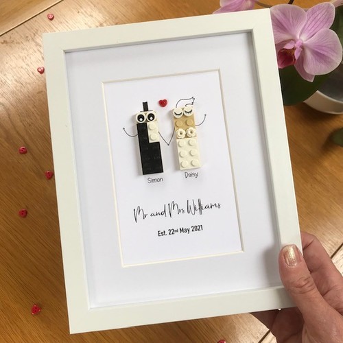 Personalised wedding framed - personalised,