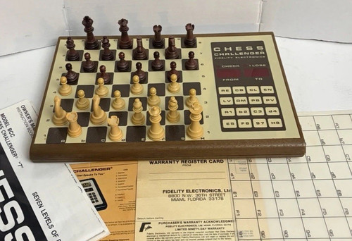Rare complete fidelity chess - rare,