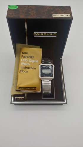 Vintage fairchild lcd digital - vintage,
