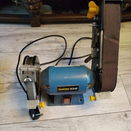 Workzone bench grinder with