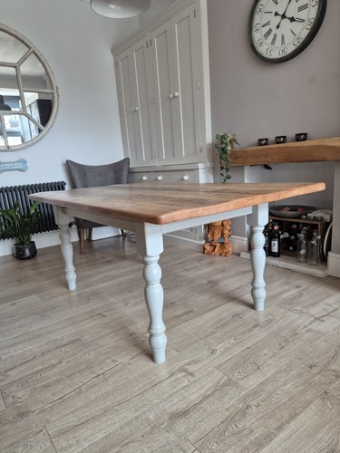 Large pine rustic farmhouse - rustic,