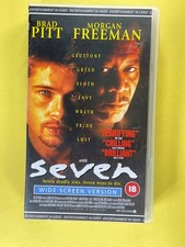 Seven, Widescreen, VHS Video