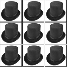 Black top hat magician - x,