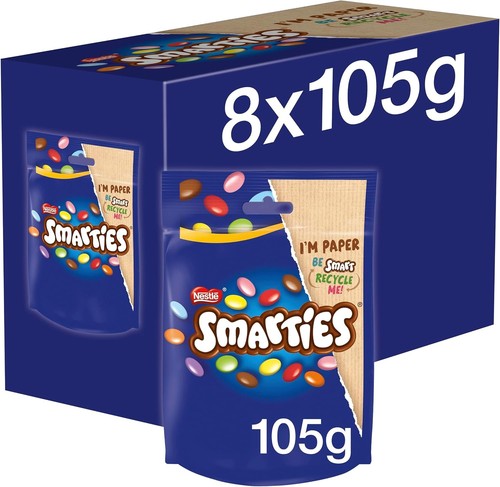 Smarties milk chocolate - smarties,