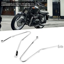Saddlebag Support Bars Mounting Guard Bracket Fit For Bonneville