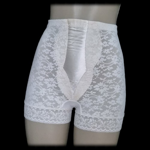 Vintage 60s satin panty girdle - satin,
