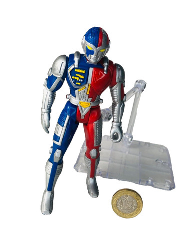 Action figure voltron red - action, blue