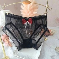 Women's Clear Underwear Frilly
