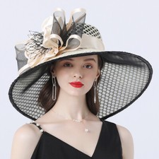 Wide Brim Sun Hat for Ladies -