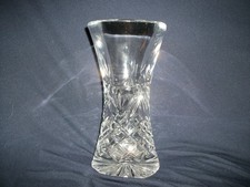 Large Heavy Crystal Cut Glass