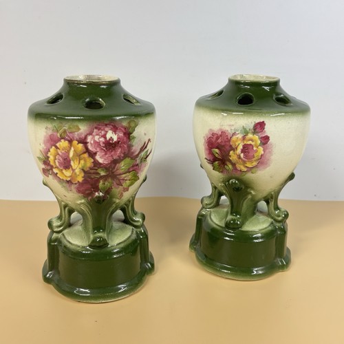 Urns vases victorian green - urns,