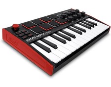 AKAI MPK Mini MK3 USB MIDI Keyboard Controller - 25 Keys, 8 Drum Pads, 8 Knobs