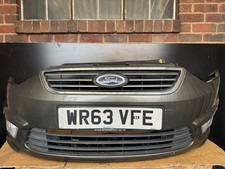 Ford Galaxy 2010-2015 Front Bumper Grey Complete: Grille/Fog Lights/Pump/Sensors