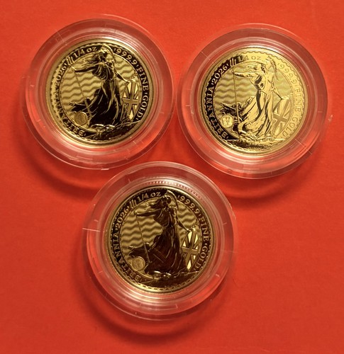2026 britannia oz - 1/4, gold