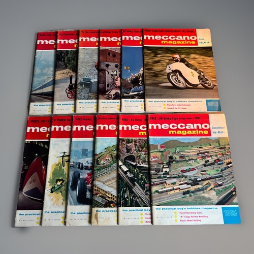 Meccano magazines 1965 - magazines,