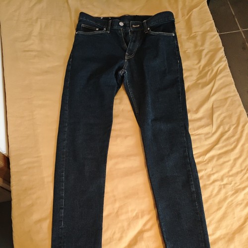 Men slim fit dark blue - h&m,