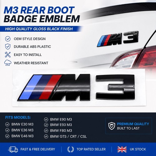 Bmw black boot - black, m3