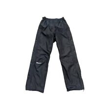 Women’s Berghaus Black AQ2 Waterproof Over Trousers Size UK 8 R Hiking Outdoors