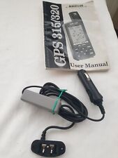 MAGELLAN GPS USER MANUAL 315 / 320 & CHARGER/AERIAL