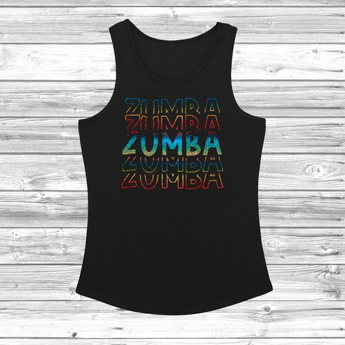 Zumba rainbow womens - womens, tee