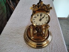 JAHRESHURENFABRIK JUF 400 DAY TORSION CLOCK C1908 ANTIQUE NEEDS TLC