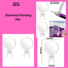 Plastic Magnifier For Diamond Painting, Led Diamond Painting Pen Light