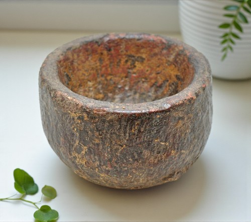 Antique sand stone round - sand,
