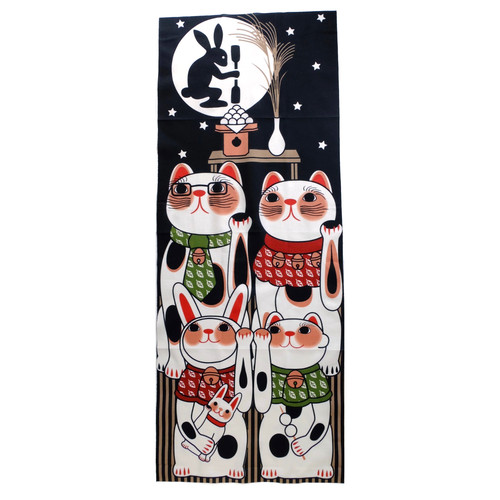Lucky cat japanese cotton - cat,