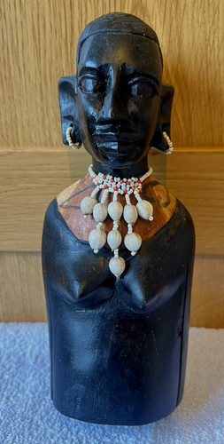 A19 african carved dark - african, wood