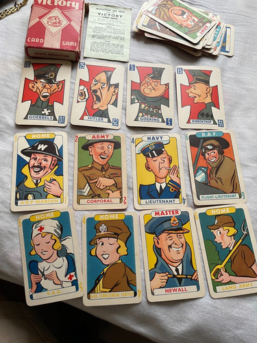 1940 ww2 victory - card, game