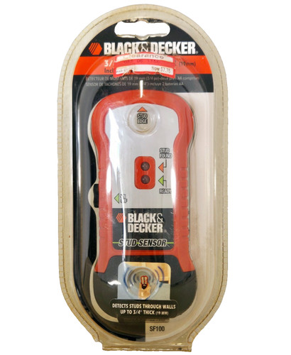 Black and decker sf100 stud - black,