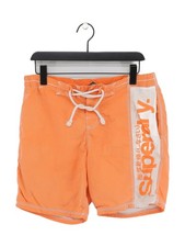 Superdry Men's Shorts M Orange