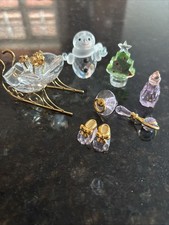 Swarovski crystal ornaments -