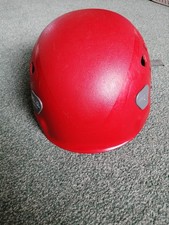 Petzl Ecrin Roc Helmet. Size 53 to 63cm. Good condition. Red. Free postage.